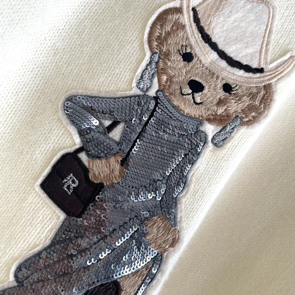 Automne hiver Briti Sle tricoté laine Camere coupe ample pull rond Ne Long Sve femmes Faion haut