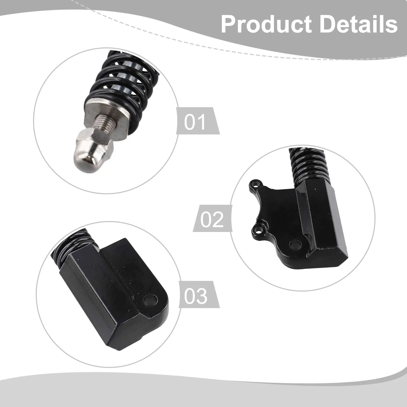 10inch Electric Scooter Front Shock Absorber For KugooM4  Front Suspension Shock Absorption For Electric Scooter