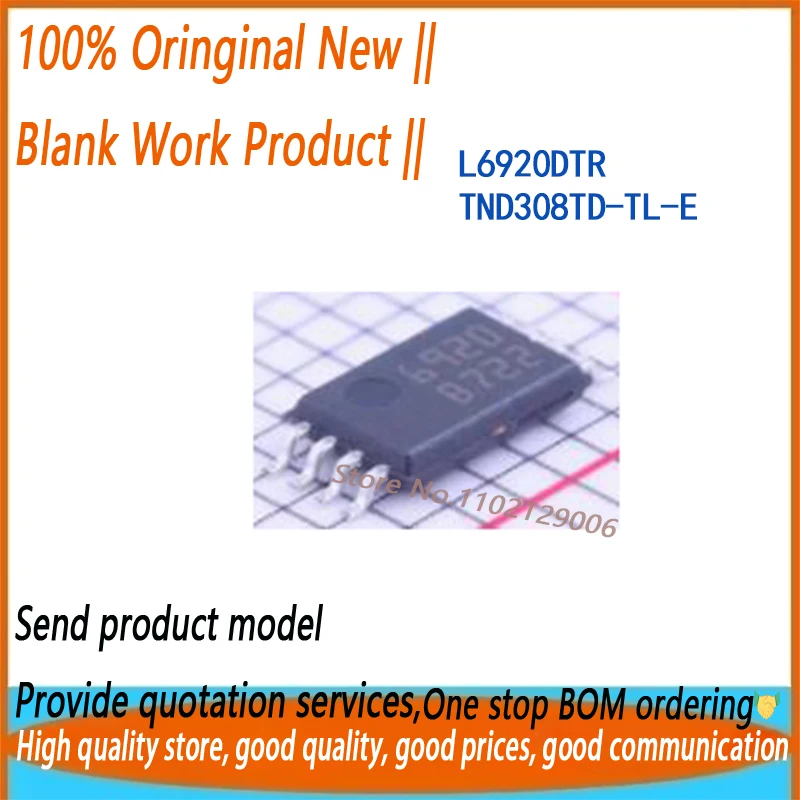 10Pcs/Lot L6920DTR 6920 L6920D TND308TD-TL-E TND308TD TND308 TSSOP8