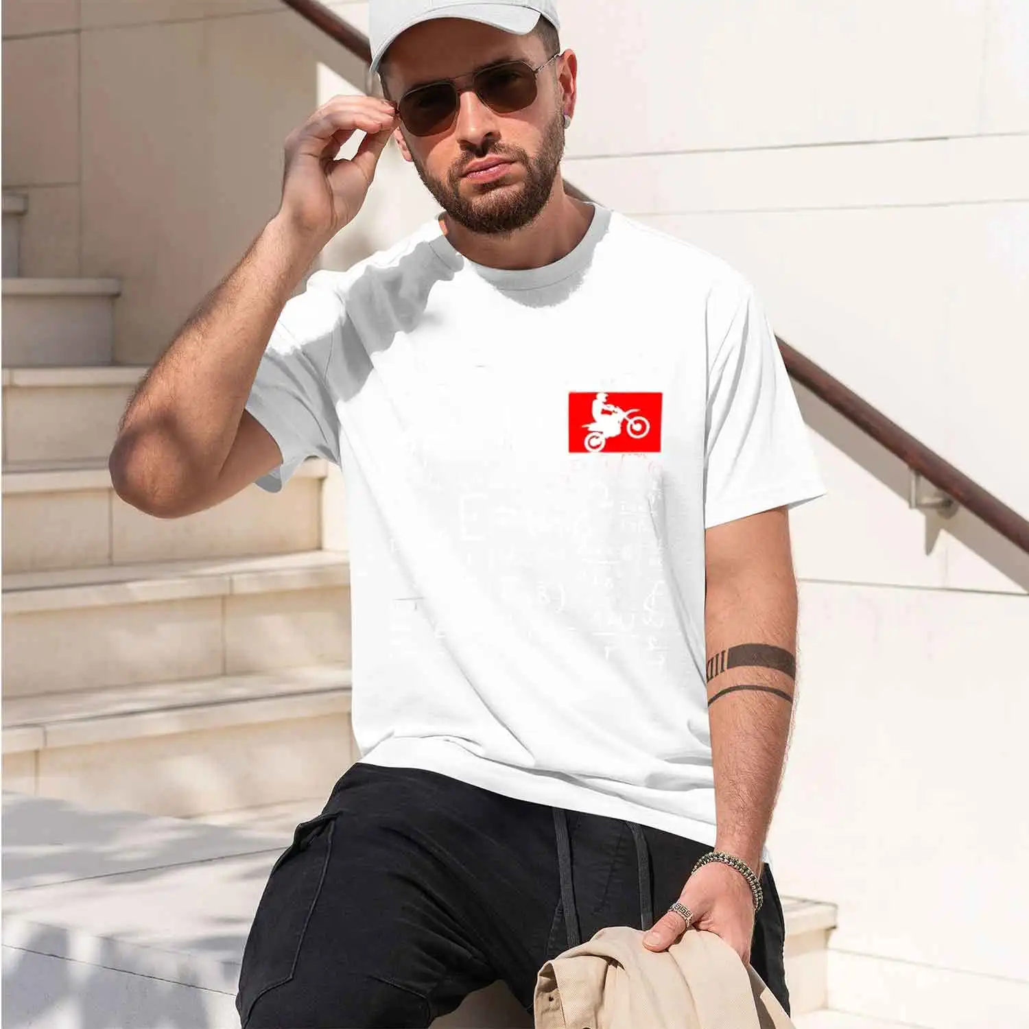 2026 New Model Autocycle Motorbike Speemeter Personalized Human Evolution Motocross Design Print Tees Game Tops Vintage T-shirt