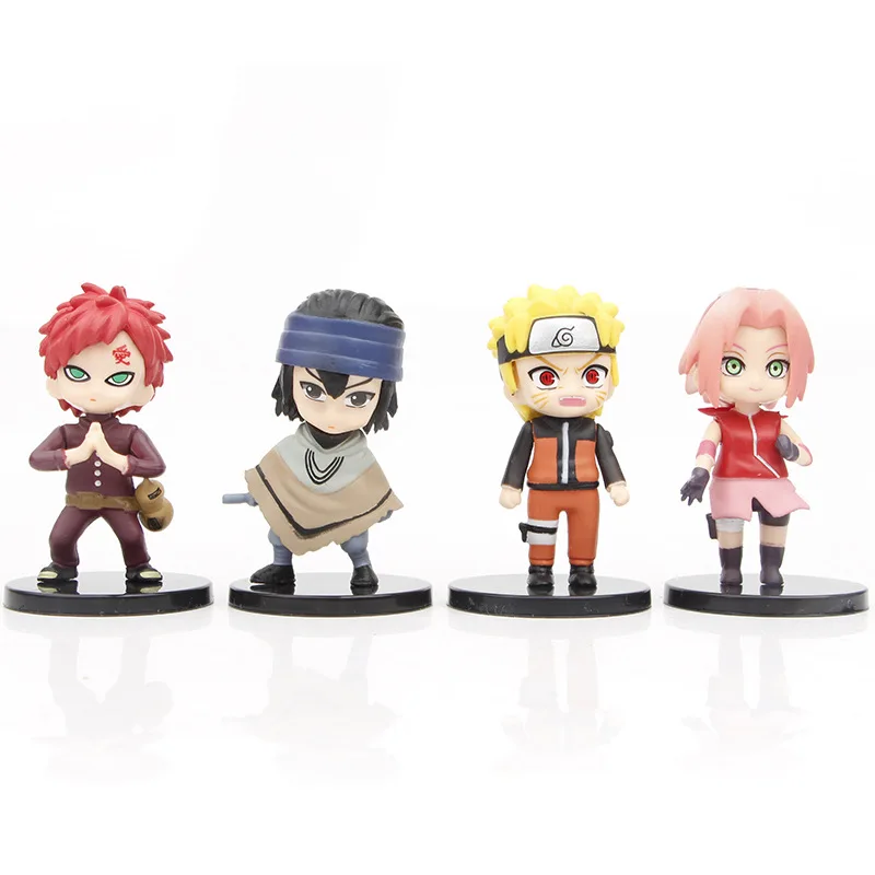 Naruto Versão Anime do Modelo da Mão do Personagem, Versão Q de Naruto do Carro, Exibição do Bolo, Caixa Cega, Twist Egg Doll, Presente