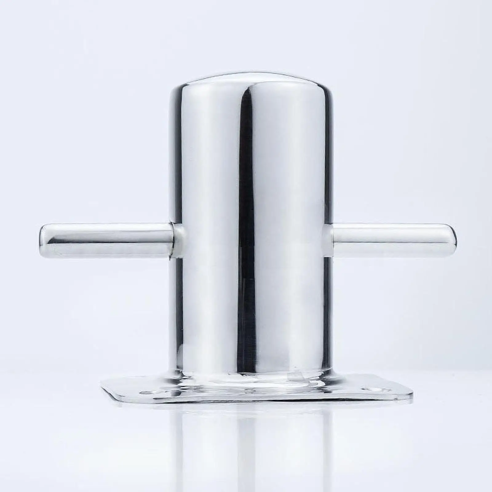 

Marine Mooring Cleat 316 Stainless Steel Dock Bollard Polished Boat Rope Fasten Post for Ship Yacht Accessory