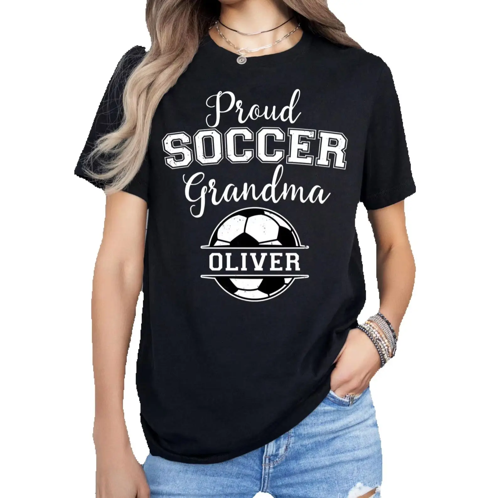 

Proud Soccer Custom Name Shirt Personalized Family Football Game Cheering Shirt Women Men Fashion Soccer Favorite Player Sport