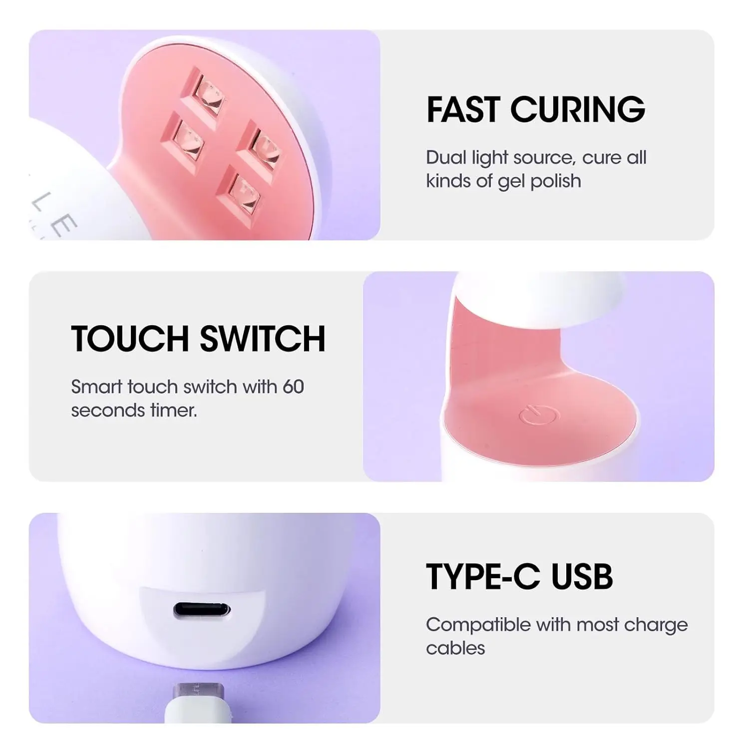 GELLEN الصلبة مسمار الغراء هلام مجموعات للضغط على الأظافر 30 جرام بولي جل عدة مزيل الصمغ UV led مصباح لاصق قوي الاكريليك مسمار نصائح #6