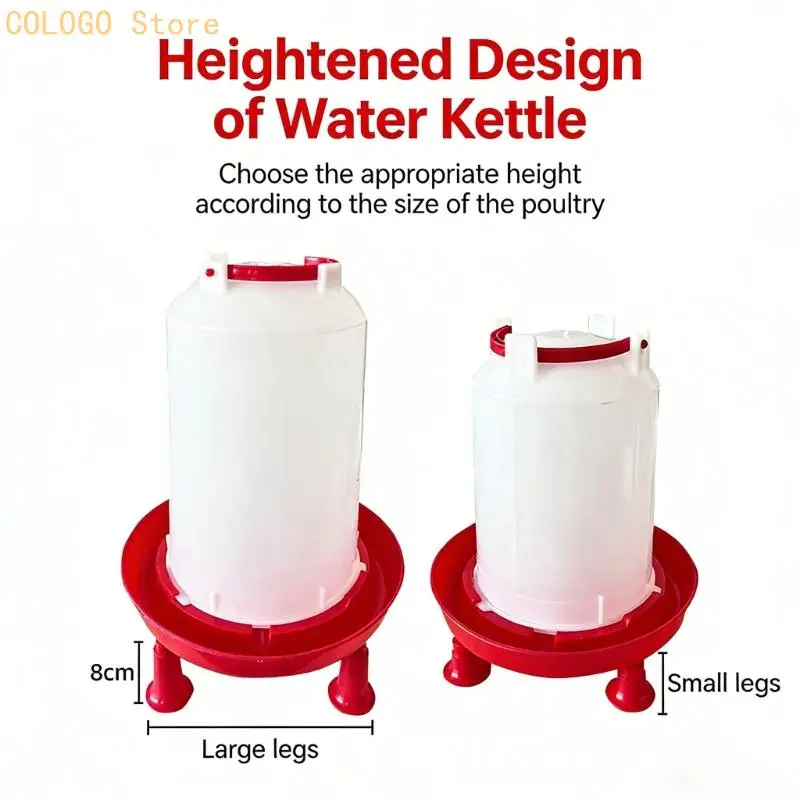 

Efficient Electric Heated Waterer for Livestock with Safety Mechanisms Water Dispenser Feeder for Poultry Duck Chicken D0LD