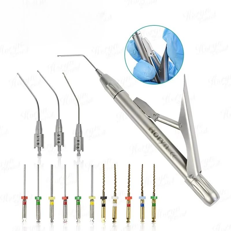 

Dentals Root Canal File Extractor Broken Files Removal System Kit Endodontic Endo File Removal Instrument Dentistry Equipment