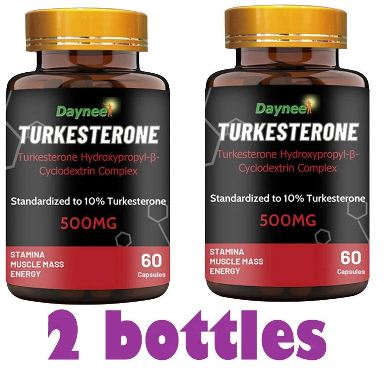 Capsules Zengji Turkestone, Booster de poids, Exercice Township, Muscles, Brûler les graisses, Améliorer la santé des hommes, 2 bouteilles