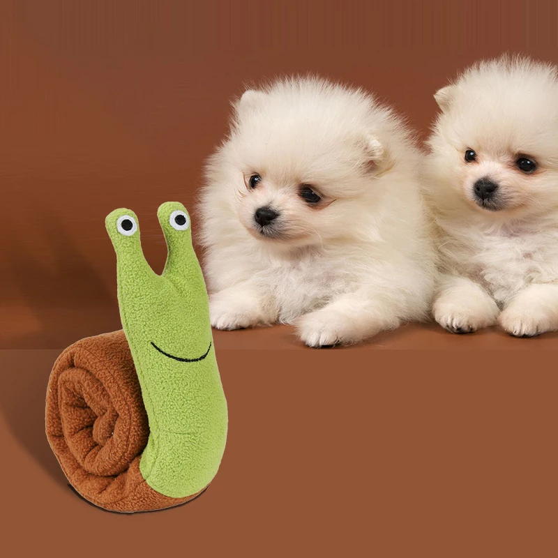 Dog Toy Nose Work Smell Training Plush Toy Chew Toy Snack Relief Pet Educational Toy Fleece Material Washable Lack