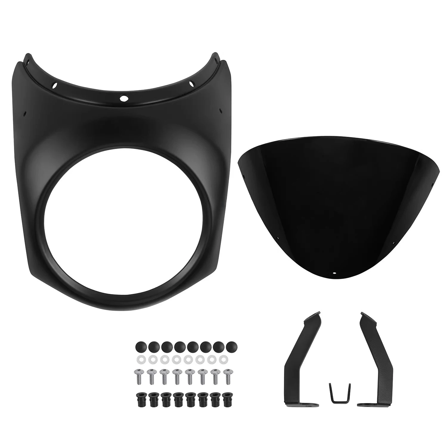 

For Honda CB1000R 18-20 CB650R 19-23 Pig Head Windshield Headlight Cover Surrounds Custom Motorcycle Accessory