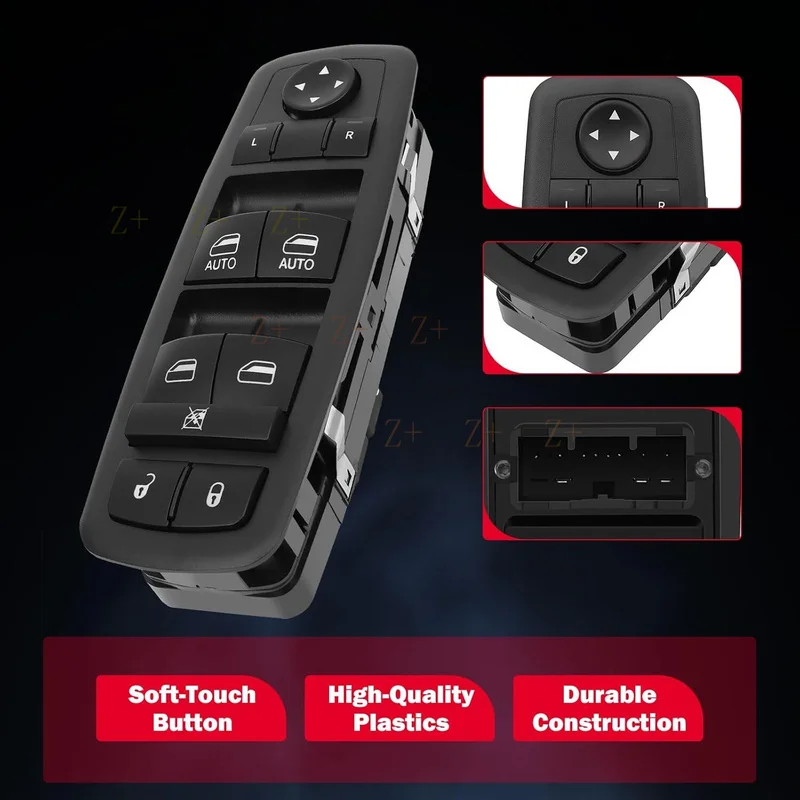 Z+  Master Power Window Switch For Dodge Charger Sedan 2015-2019 Chrysler 68262253AA