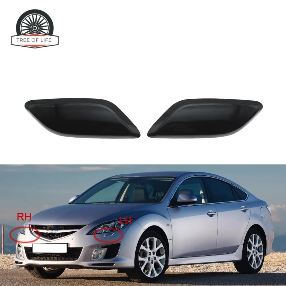 GS1F-51-8H1C GS1F-51-8G1C GS1F518H1C  For Mazda 6 Atenza GH 2008 -2012 Front Bumper Headlight Washer Spray Jet Cover Cap