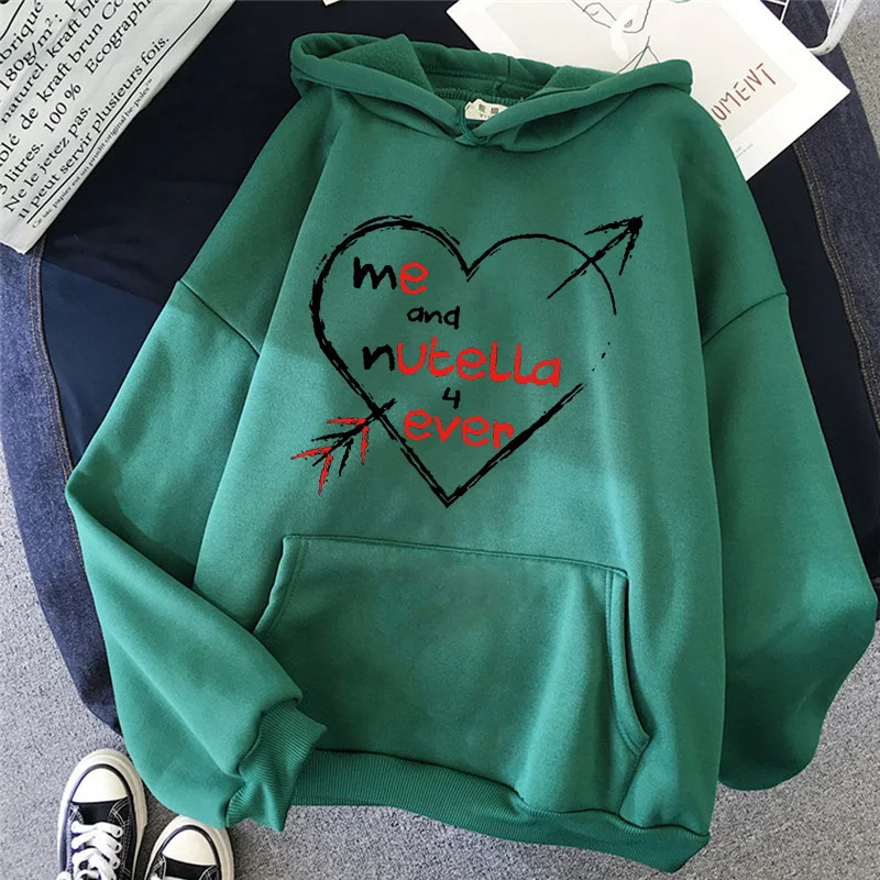 Fashion Woman Sweatshirt Long Sleeve Jumper Hooded Fleece Autumn Winter Hoodies