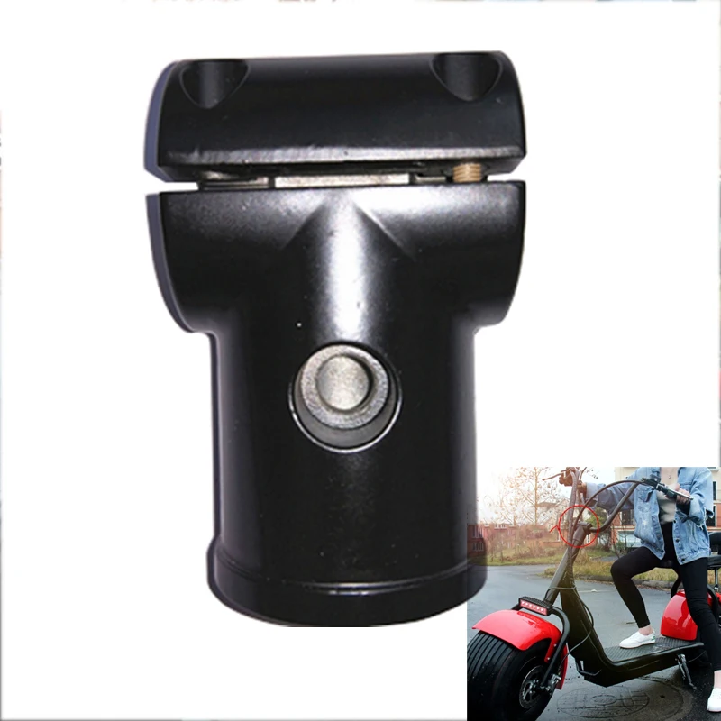 Electric Scooter Steering Column Block Handle Bar Holder Spare Parts For Chinese Halle Citycoco Clamping Device