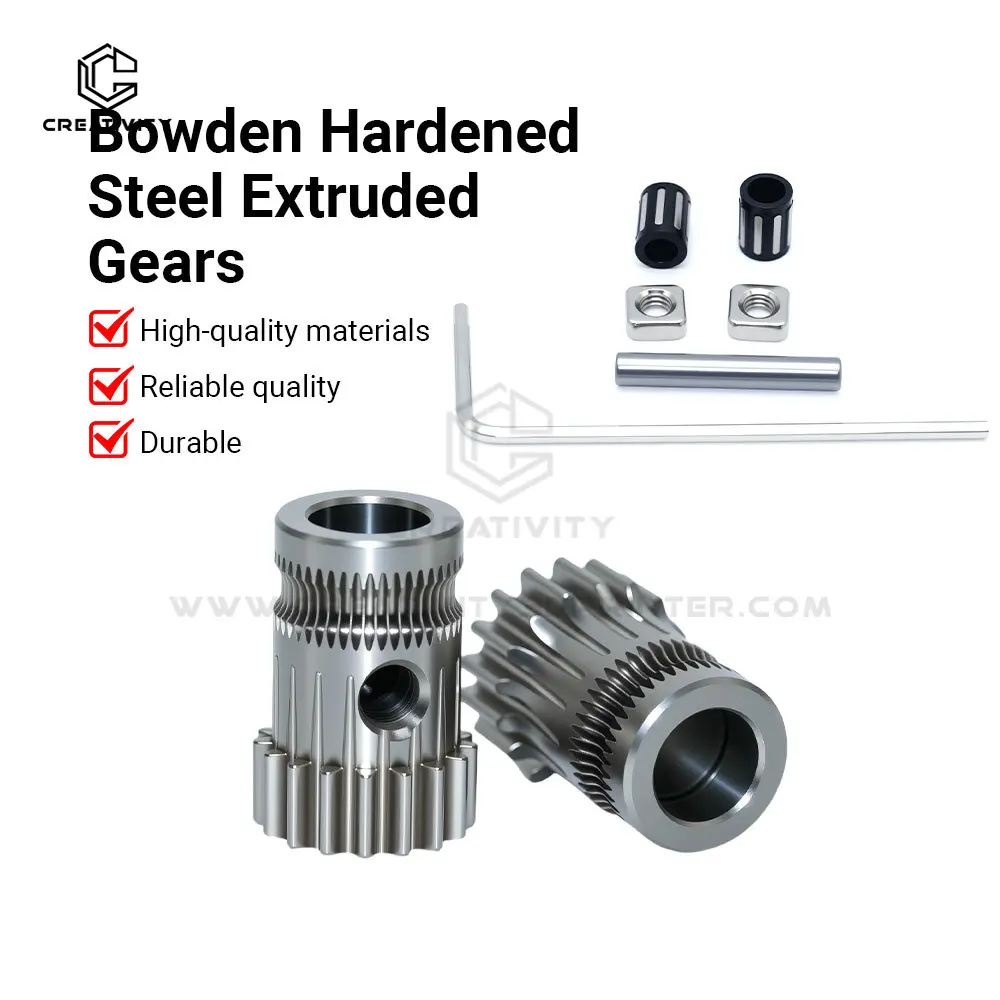 

Drivegear Kit Dual Drive Gear Комплект экструдера Cloned Btech Upgrade для экструдера Prusa i3 3d Printer Gear BMCU Gear Gear