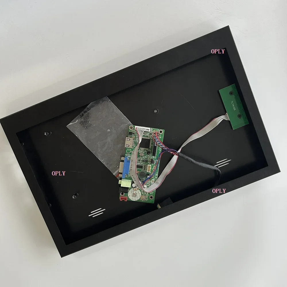 VGA LVDS HDMI-compatible 58C controller board with metal case back shell for LP141WX5 14.1