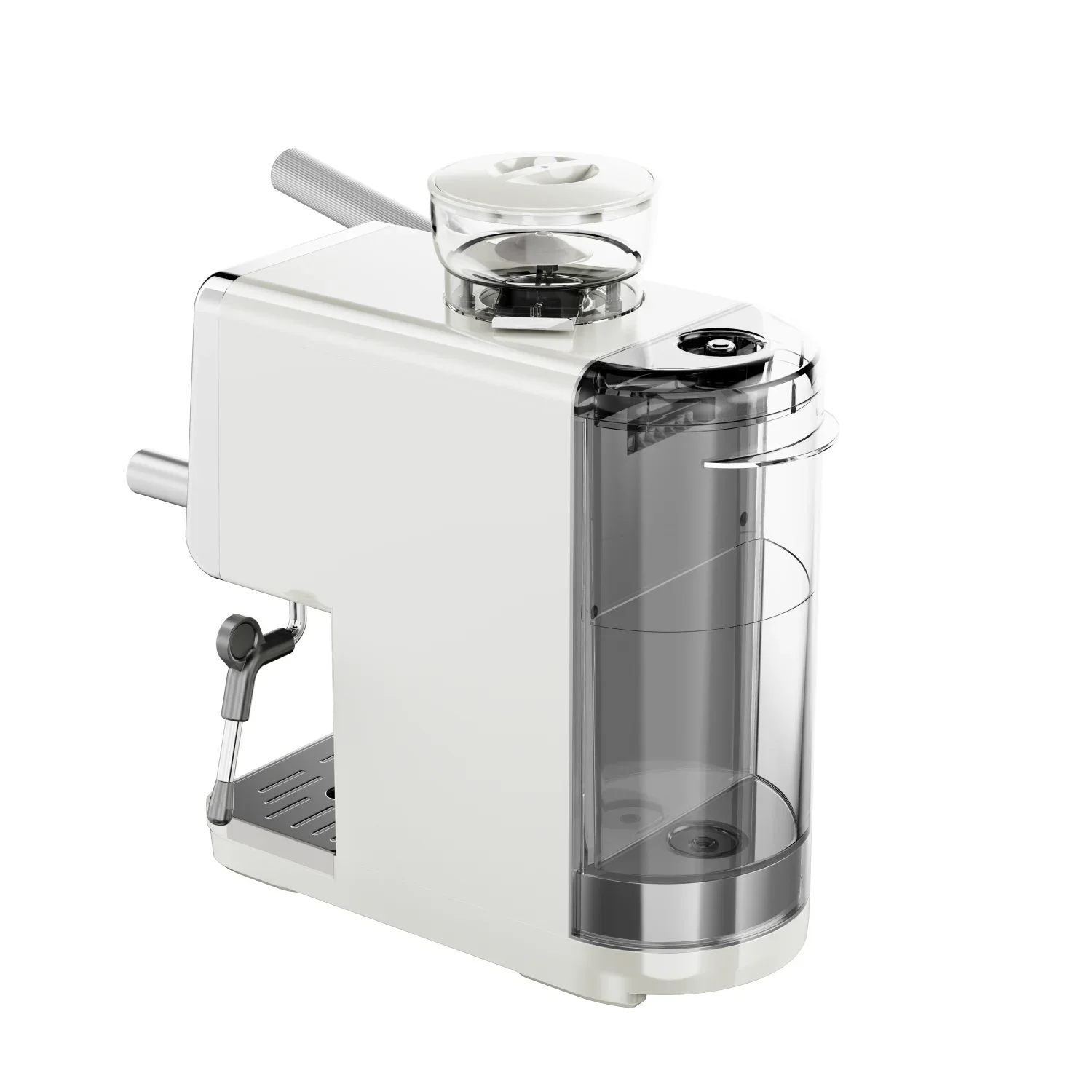 New Design 3 In 1 Coffee Machine Semi Automatic Temperature PlD Home Espresso Coffee Makers Machines With Bean Grinder