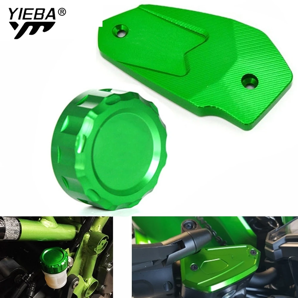 

For Kawasaki Z900 Z800 ER6N ER6F VERSYS 650 Ninja650 Motorcycle Accesseory Brake Fluid Reservoir Cap Oil Filler Cap Plug Cover