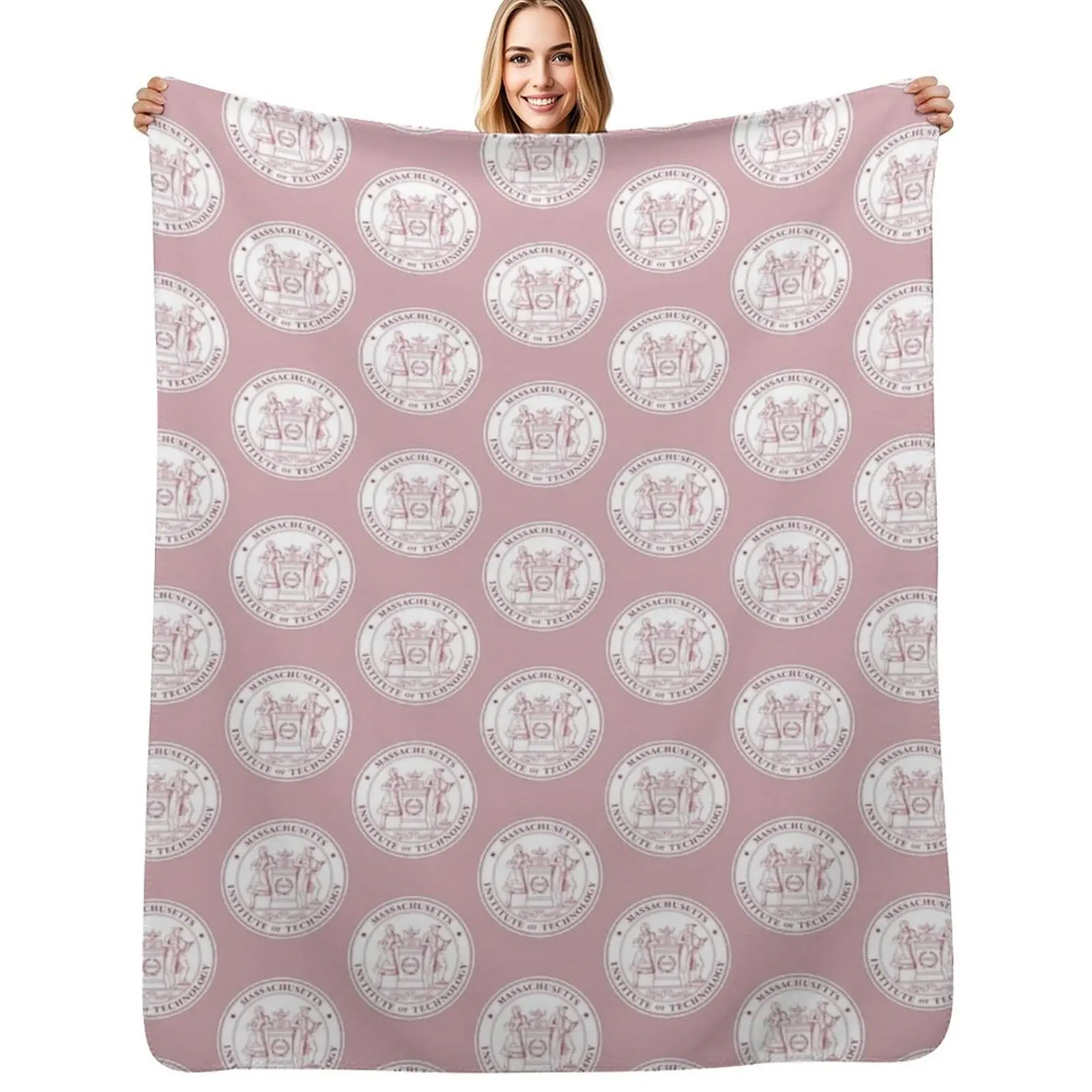 Massachusetts Tech Throw Blanket for sofa Large Moving Luxury Designer Beach Weighted Blankets