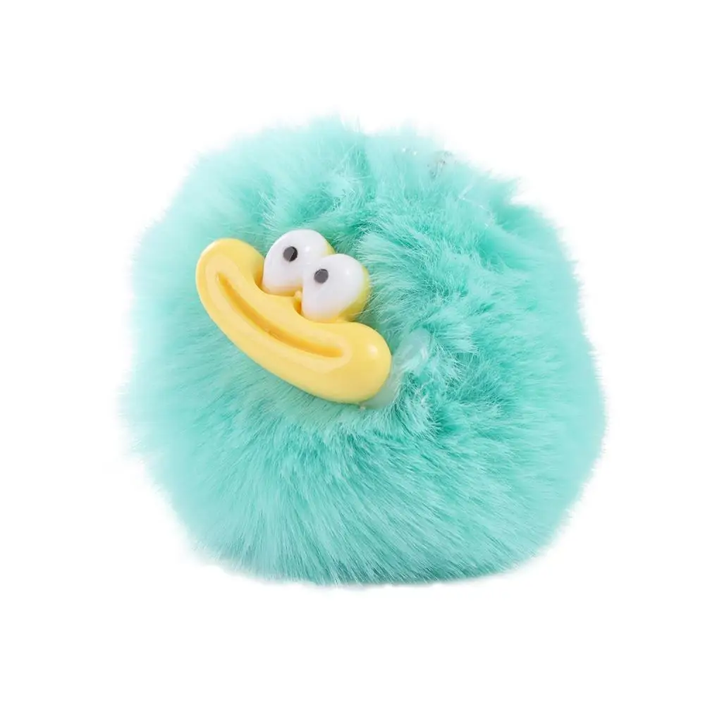 

Cute Cartoon Funny Clown Keychain Plushies Mini Sausage Mouth Keyring Kawaii Fluffy Big Mouth Plush Pendant Backpack Decor
