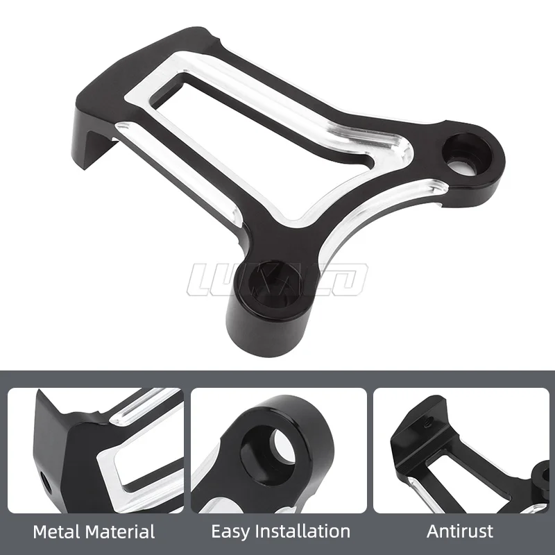 Motorcycle Cut Front Engine Mount Bracket Accessories For Harley Touring Electra Glide Road Glide Road King FLHR FLHX 2009-2016