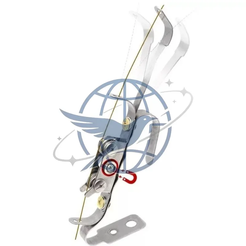 Process of alloy wire feeder with magnetic base and heat shield