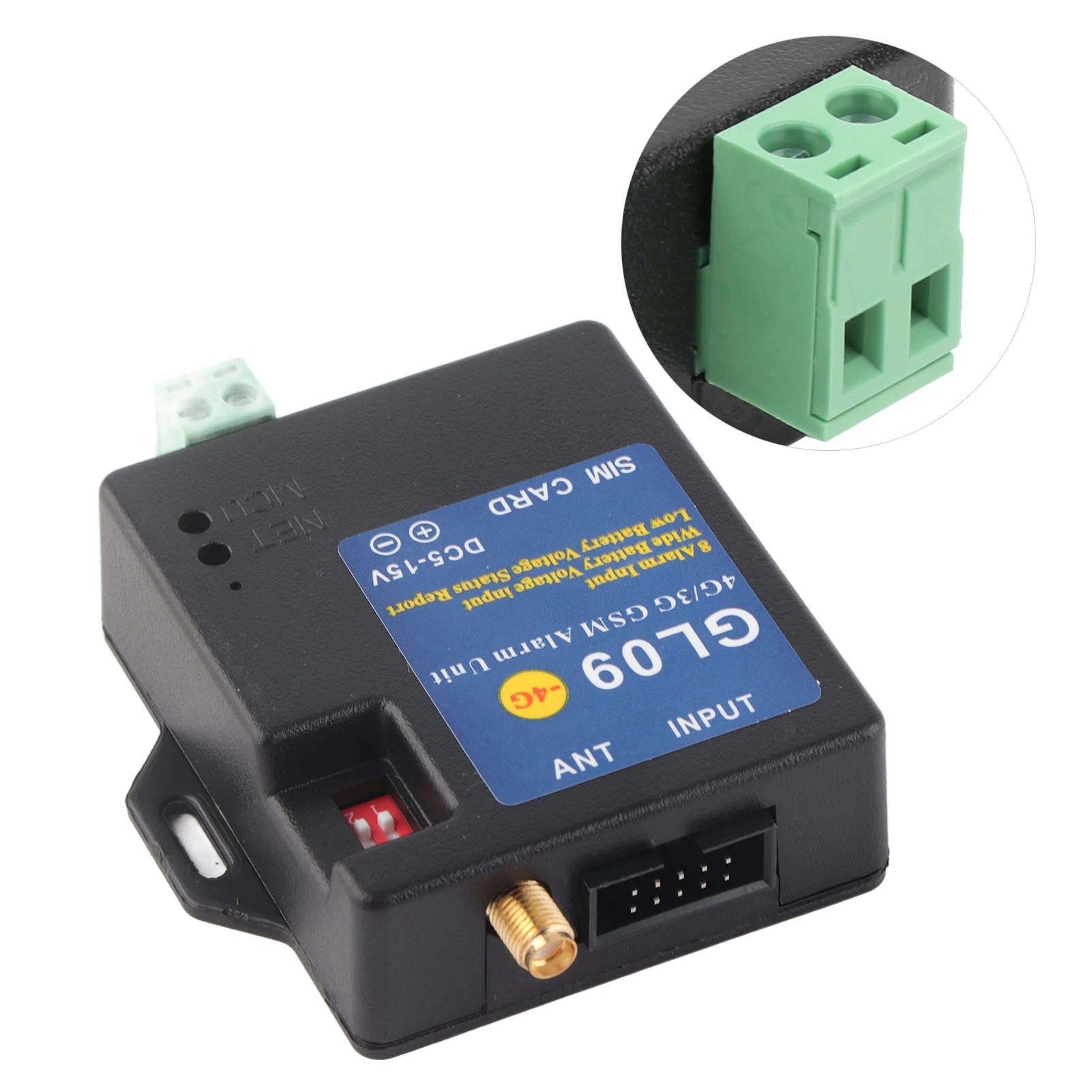 3G 경고 경고 모듈 4G/3G/GSM 경보 보안 시스템 경고 모듈 가정용 창고 보안을 위한 8채널 입력 저소비