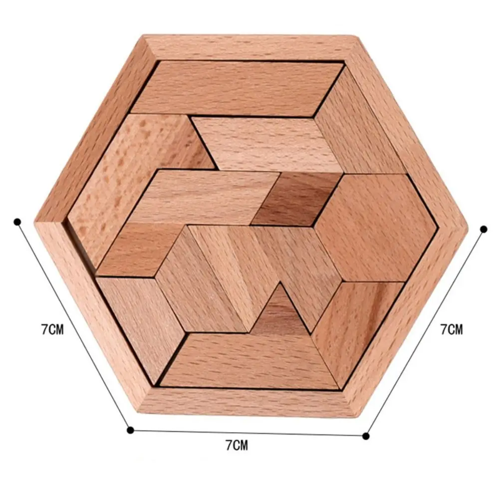 Engraçado montessori tangram inteligência brinquedo seguro pai-filho tempo iq jogos quebra-cabeça brinquedos educativos de madeira crianças adultos