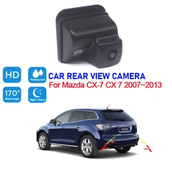 HD CCD 1080P Fisheye Lens Vehicle Reverse Rear View Camera For Mazda CX-7 CX 7 2007~2010 2011 2012 2013 Car Android Monitor