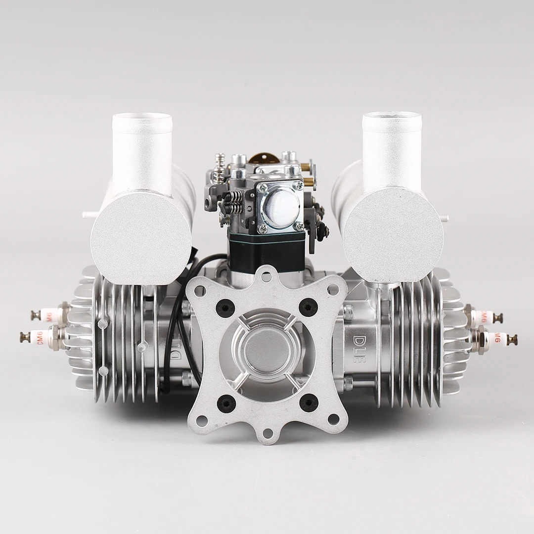 DLE120-T4 Fixed-Wing 120CC Four-Cylinder Two-Stroke Naturally Air-Cooled Engine for Model Aircraft