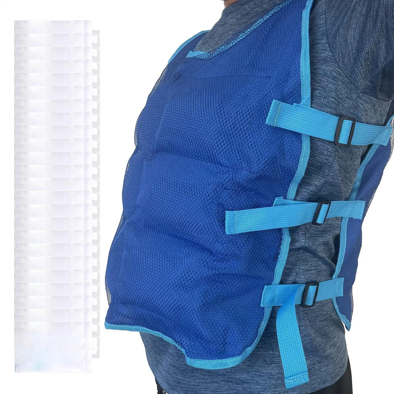 Ice Vest Cooling Safety Vest Outdoor High Temperature Clothi