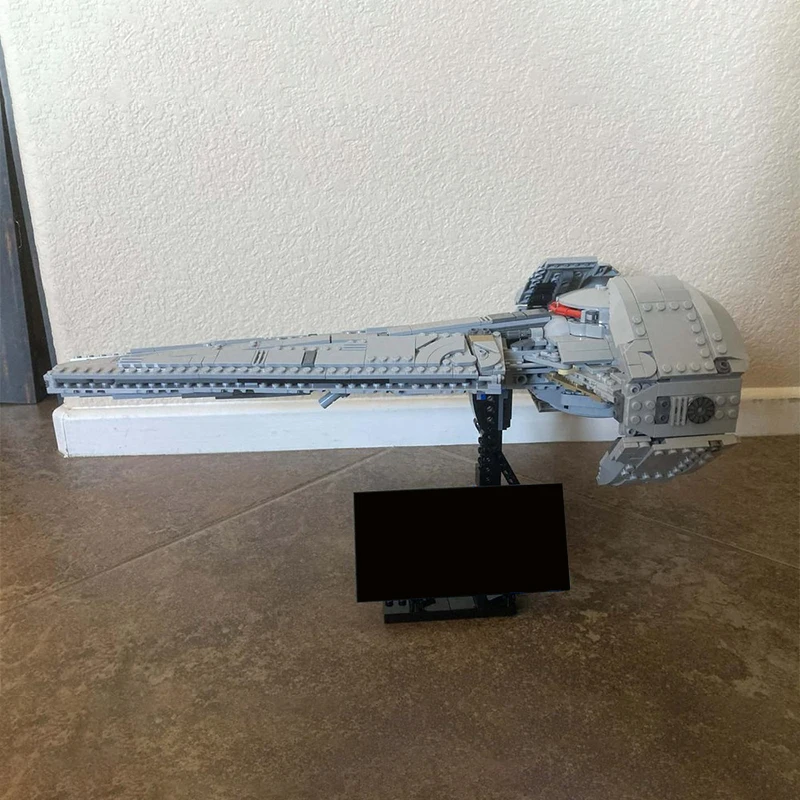 842PCS NIEUWE UCS Sith Infiltrator Ruimteschip Space Wars Movie Serie Model Bouwstenen Bricks Montage Speelgoed Kinderen Verjaardagscadeau