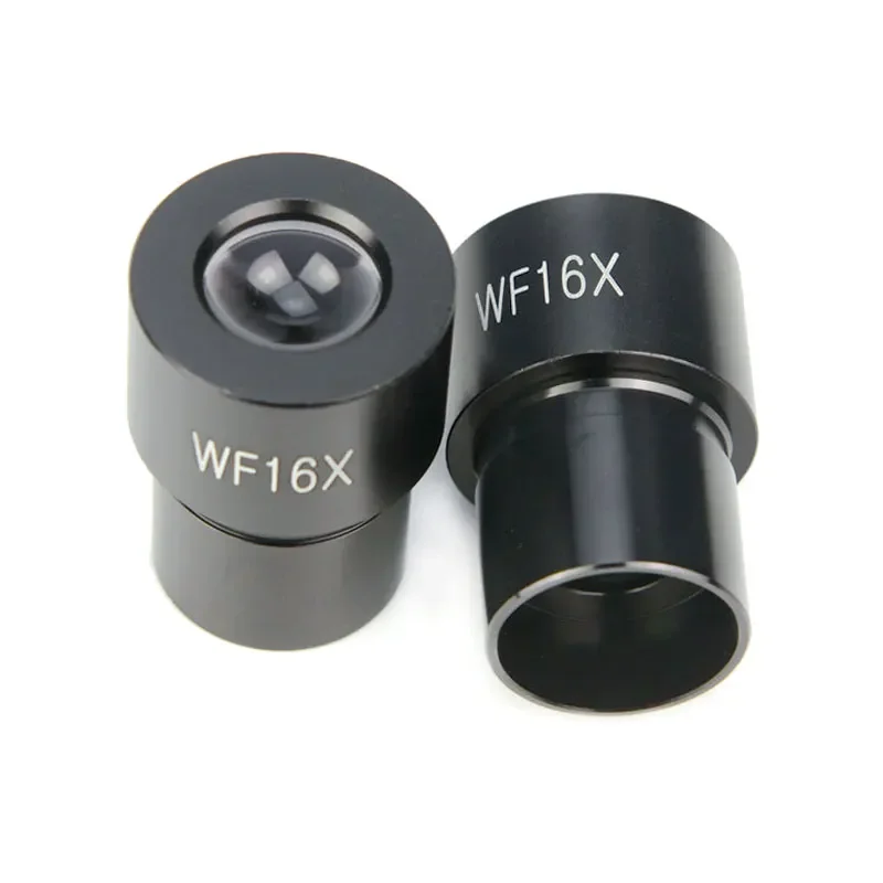 

Pair of 16X Wide Field Microscope Eyepiece 23.2mm Mounting Size for Biological Microscopes