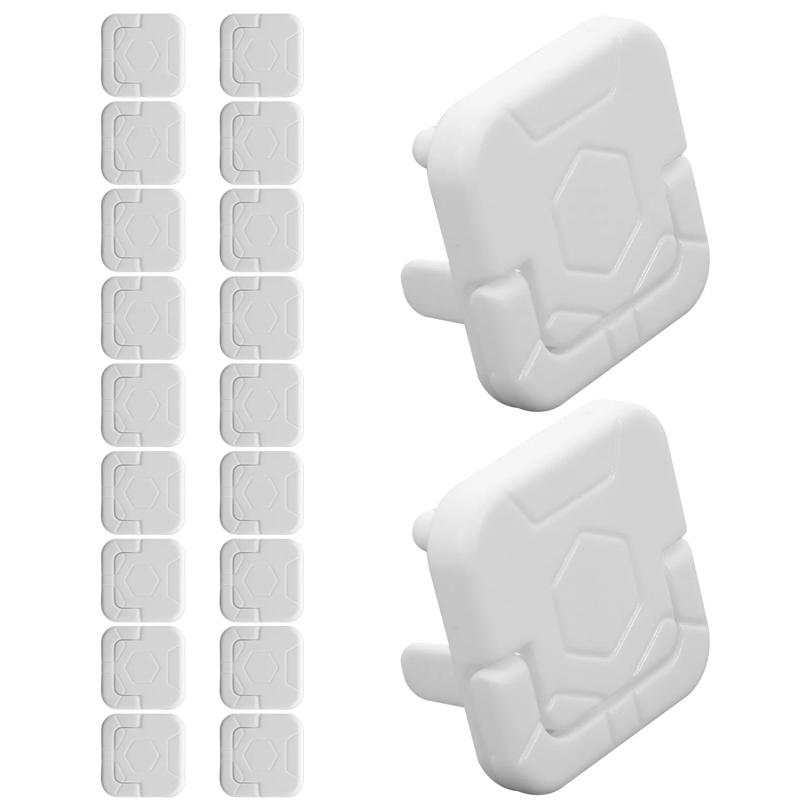 

20Pcs Child Proof Outlet Covers Shockproof Socket Safety Covers Easy Install Baby Proof Electrical Plug Protectors for Home
