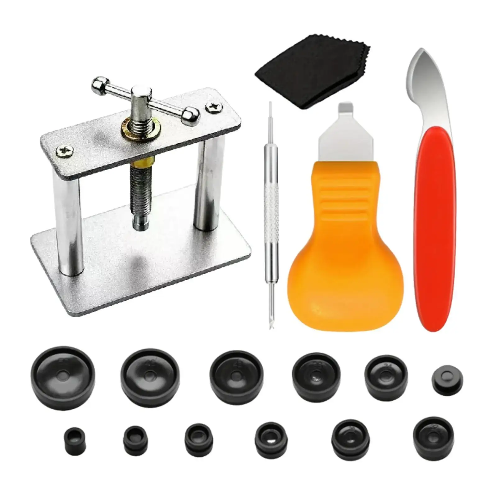 

Инструмент для запрессовки задних крышек часов, железный, профессиональный, для ремонта часов, набор инструментов для часовщиков