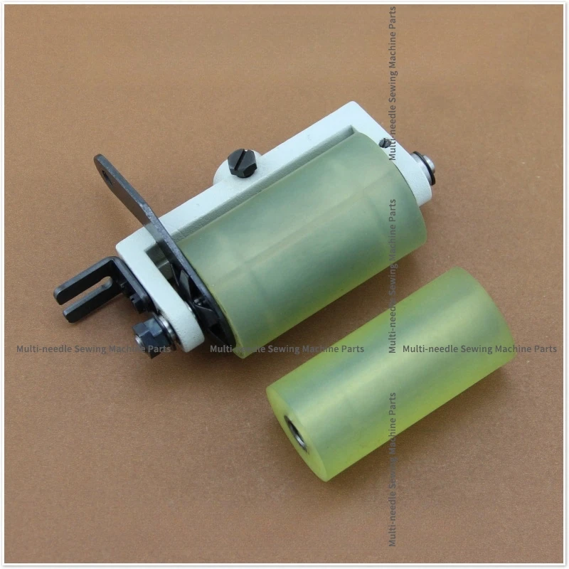 

1 шт. оригинальный задний буксир, плоское резиновое колесо, тянущая талия для Senben Kansai 1412, многоигольная промышленная швейная машина