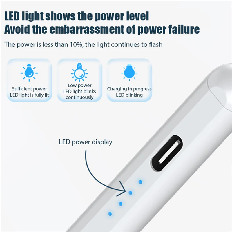 Penna stilo attiva universale per Android IOS Windows Touch Pen per iPad/Apple/Pencil/Huawei/Lenovo/Samsung Tablet Pen