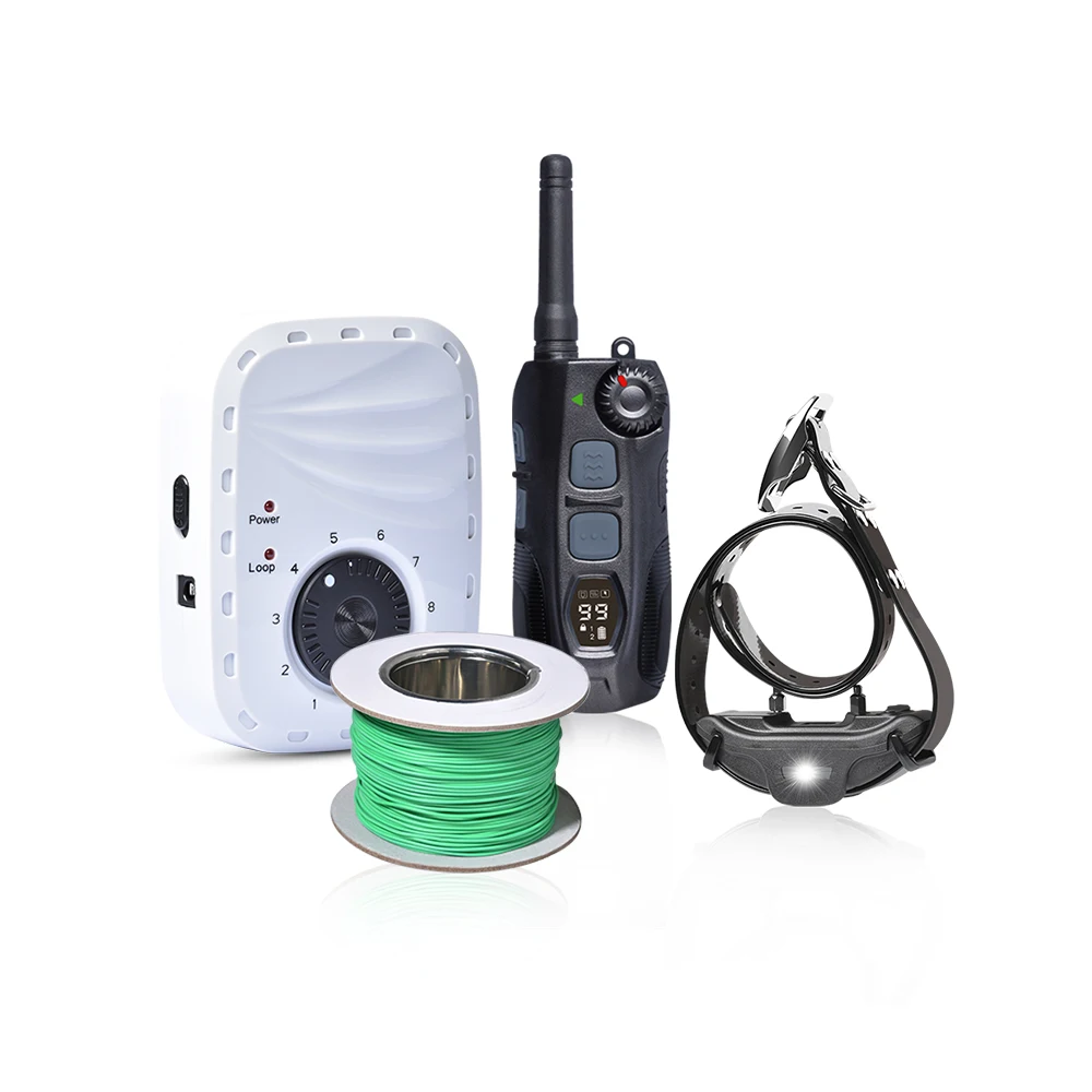 Dual Function Wireless Underground Electric Dog Fence Beeper Hunter 2000m Electric Shocker Dog Training Collar with Remote