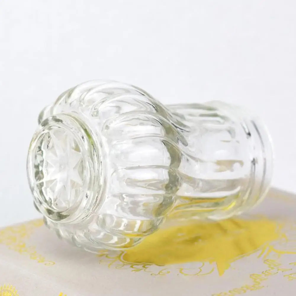 2Pcs Kitchen Spice Salt Pepper Seasoning Shaker Jar BBQ Cooking Glass Bottle