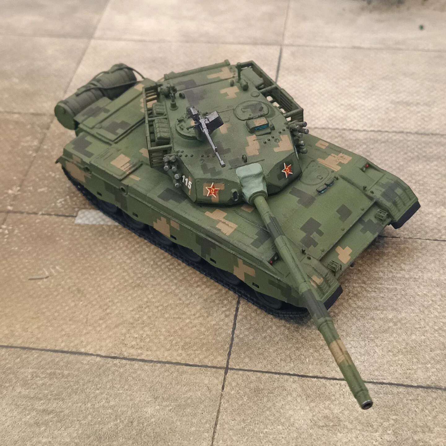 1/72 China Type 96 tank , hand-painted finished model decorative ornament(Ships in 5-6 days)