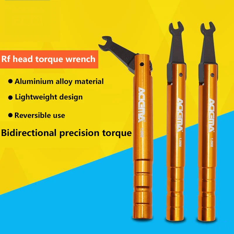 

0.5---3N.m 8/6.5/20MM SMA Torque Wrench Rf Connector Opening Electrommunication Spanner Coax Adapter Convertor Straight