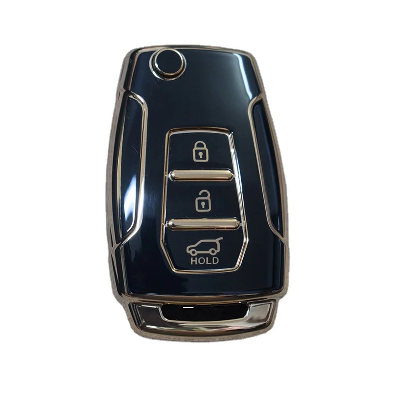 3 Buttom Remote Key TPU Key Cover Shell Car Key Cover for SsangYong 2015 2016 2020 Tivoli Torres Kyron 2 Sanka Actyon Korando C