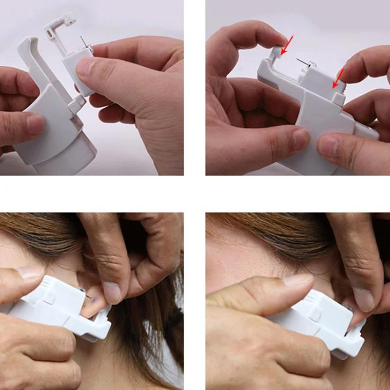 

1Pcs Ear Stud Pierced Professional Instrument System Units Piercing Helper Tool