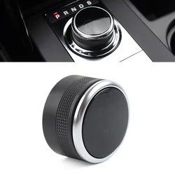 Car Gear Shift Knob Chrome Gear Shift Selector Knob Upgrade Fit For Range Rover For L405 2017-2021 LR093842 T2H11787