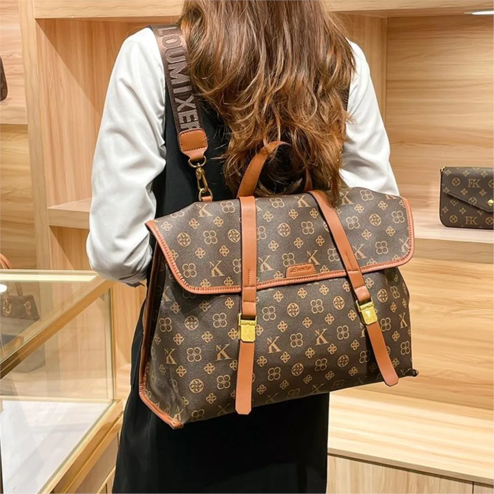 

Brand women's handbag 2025 new high-end designer autumn and winter shoulder crossbody bag large capacity multifunctional backpac