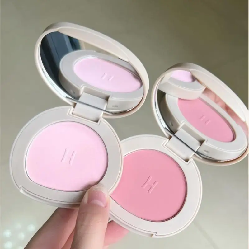 Palette de fard à joues monochromatique HERORANGE, teinte naturelle longue durée, imperméable, éclaircissant, maquillage du visage, cosmétique