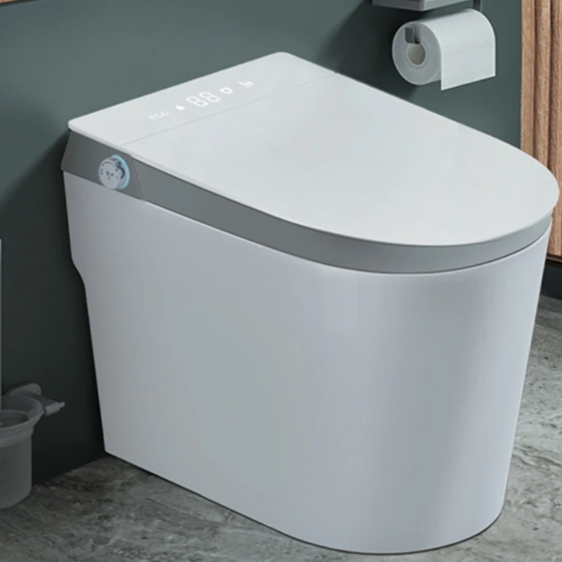 Integrated toilet Fully automatic flip without water pressure limit Siphon electric small apartment smart