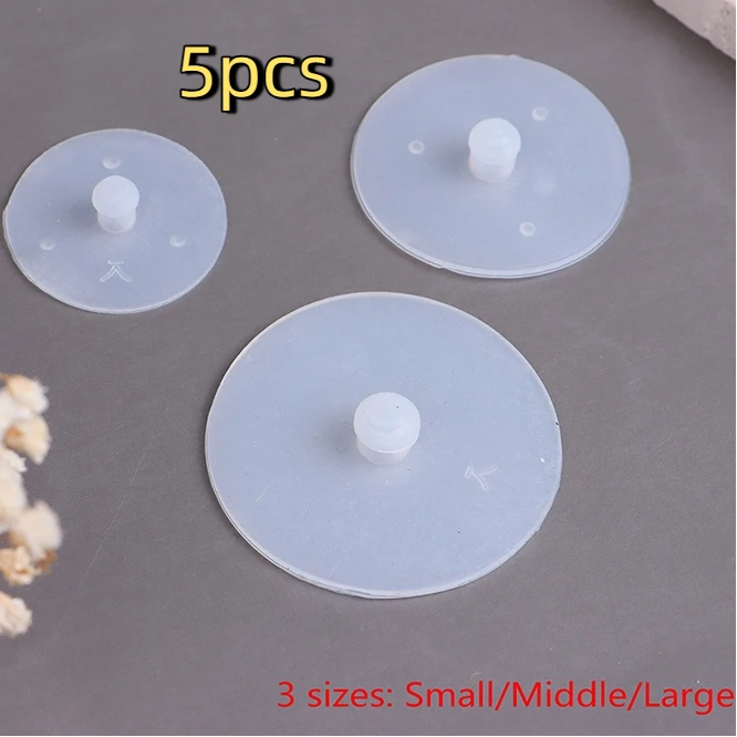 5 Pcs Pressure Cooker Float Sealing Caps Silicone Pad Rice Cooker Exhaust Steam Valve Gasket（3 Size）