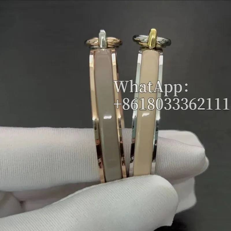 

2025 New Top Quality Stainless Steel H Letter Bracelet Mens Jewelry Luxury Design Women's Multicolor Enamel Bracelet Gift