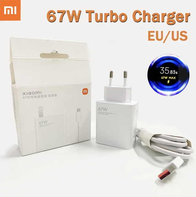 Xiaomi-充電器67 W,6 W,EU,Mi,67ワット,アダプタータイプC,急速充電,Mi 11 Pro,Ultra,12x,Redmi,充電器