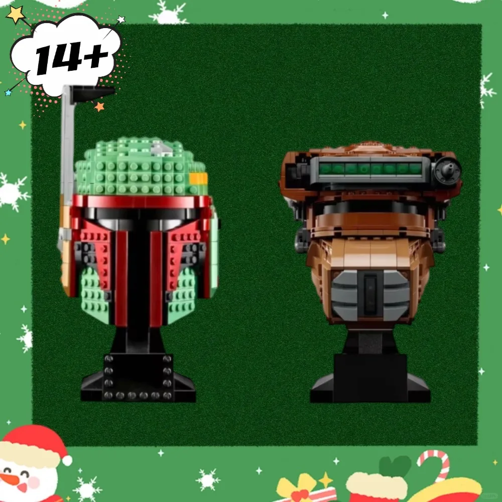 

Новинка 2023 года, шлем принцессы и бобы, строительные блоки, развивающие игрушки для взрослых и детей, рождественские подарки, совместимые с 75351 75277